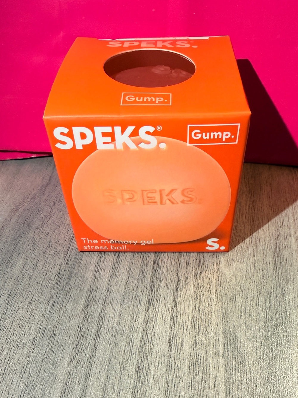 Authentic Speks memory gel squishy-Reef